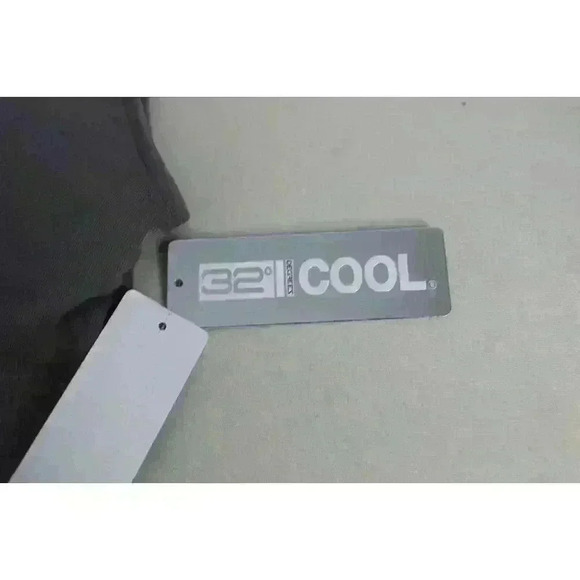 New Women's 32 Degrees Cool Steel Gray Seamless Racerback Sports Bra Size L NWT - Picture 6 of 11